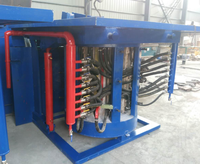 Four à induction électrique industriel à fréquence moyenne pour la fusion de l'acier, du fer, du zinc et du cuivre