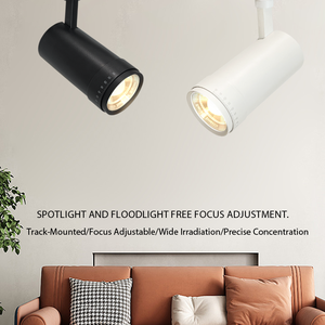 <span class=keywords><strong>Spot</strong></span> de plafond moderne orientable à zoom, haute luminosité CRI 90, dimmable, pour showroom haut de gamme, <span class=keywords><strong>avec</strong></span> clip, garantie commerciale - Product Image 3