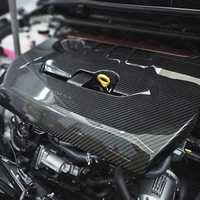 Pour couvercle de moteur en fibre de carbone de type GR Yaris OE (convient également à 2023 Corolla)