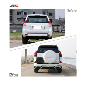 GBT <span class=keywords><strong>Factory</strong></span> <span class=keywords><strong>Prado</strong></span> 150 Piezas de modificación Facelift <span class=keywords><strong>Body</strong></span> Kit para Toyota <span class=keywords><strong>Prado</strong></span> Parachoques delantero 2010-2017 Actualización al modelo 2018 E - Product Image 4
