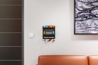 Support mural de rangement pour télécommandes, câbles de données, clés, articles divers et figurines