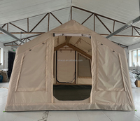 Maison gonflable imperméable de tente d'air d'Oxford de luxe ouverte rapide pour le camping de glamping de famille