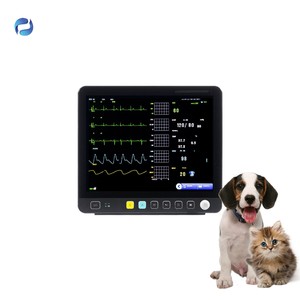 ポータブル15インチABSリチウム電池式ペット動物獣医患者モニターポータブル獣医<span class=keywords><strong>ECG</strong></span>診断装置中国製 - Product Image 4
