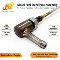 Kit complet OkyRie pour le transfert de carburant et d'eau, raccord de connexion pour réservoir de chauffage au carburant de stationnement pour véhicule commercial