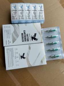 El fabricante original suministra agujas de cartucho de maquillaje permanente desechables personalizadas de calidad superior <span class=keywords><strong>para</strong></span> tatuar - Product Image 5