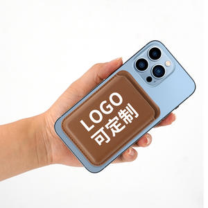 Neue PU-Leder Faltbare Magnetische Kartenetui-Brieftasche für 15 14 13 12 Zoll Geräte, Tragbare Ultradünne Magnetische Kartenhalter-Tasche - Product Image 5