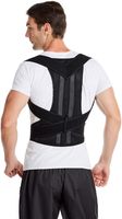 Correcteur de posture, soutien lombaire en polyester doux pour femmes et hommes, soulagement de la douleur à l'épaule, utilisation à domicile, en salle de sport ou pour le sport