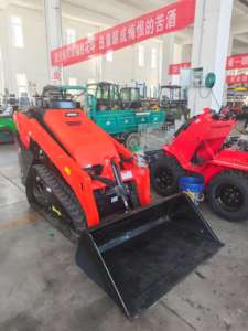 Pemuat Skid Steer Mini (bertenaga Diesel + pemuat Track + versi 1417kg) terjangkau - Product Image 5