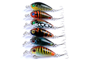 <span class=keywords><strong>Leurre</strong></span> Mini Rocker en plastique 4,5 cm/4 g, coulant et sonore, pour la pêche à la perche et au poisson mandarin, <span class=keywords><strong>leurre</strong></span> dur - Product Image 2