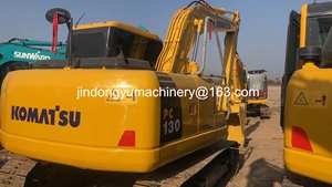 Excavadora Usada KOMATSU Modelo PC130, 13 Toneladas de Peso Operativo, Componentes Principales: Motor y Caja de Cambios, en Venta - Product Image 5