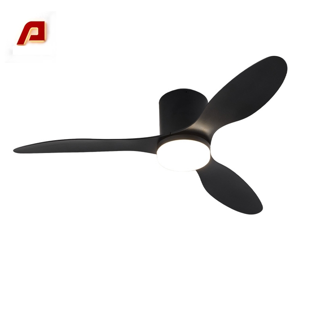 Electric Ceiling Fan with Remote Control and Smart App Control Low Profile Design for Low Ceilings Hotel Use
