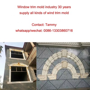 Sợi Thủy Tinh Cửa Sổ Sill Trang Trí Khuôn Nhựa Roman Màu Bên Cửa Sổ Trụ Cột Khuôn - Product Image 4