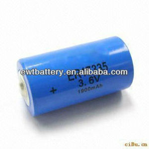Full certifications best quality EWT ER17335 rechargeable <strong>battery</strong> <strong>1900mAh</strong> <strong>3.6V</strong> LiSOCl2 lithium <strong>battery</strong> - Product Image 3