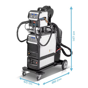Soldadoras Alemanas de Alta Resistencia de Pulsos Simples/Dobles, Máquina de Soldar Trifásica de 400V para Stahl Werk MIG500DP - Product Image 1