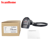 Escáner de Código de Barras Portátil SH-210 Scanhome, USB COM RS232 TTL Wi-Fi 485, Lector de Códigos QR, Certificado FCC, Sensor CMOS, 1 Año de Garantía, en Stock