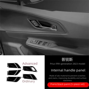 Adecuado para Toyota <span class=keywords><strong>PRIUS</strong></span> Serie 60 2023, Decoración de Marco de Manija Interior Modificada, Adhesivo ABS para el Marco Interior de la Puerta - Product Image 4