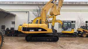 Excavatrice sur bateau d'occasion Caterpillar 320CL 20 tonnes, boîte de vitesses, pompe à engrenages, roulement Kawasaki Japon, drague PLC Shanghai, vente chaude - Product Image 2