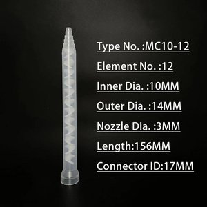 Serie MC/MS10 Tubo mezclador AB Tubo de goma de llenado de pegamento para epoxis <span class=keywords><strong>Duo</strong></span> Pack Boquilla mezcladora estática10-32/10-2 - Product Image 3