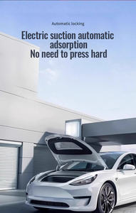 ฝาครอบด้านหน้ารถยนต์เทสล่า รุ่น 3/Y/X/S ของโรงงานหมิงอ่าว <span class=keywords><strong>ราคา</strong></span>โรงงาน ผลิตใหม่ พร้อมระบบล็อคไฟฟ้าอัตโนมัติแบบดูด พร้อมไฟ LED ทำจากยาง - Product Image 4