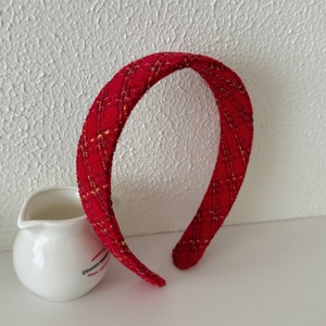 Bandeau tricoté vintage pour femme, accessoires pour cheveux en coton d'hiver, attache-cheveux antidérapante - Product Image 6