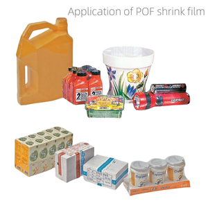 Vernetzte Schrumpf folie Center fold Polyolefin-Schrumpf folie Feuchtigkeit beständige Hochglanz verpackung POF-Folie - Product Image 5