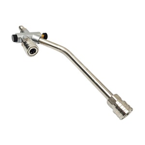 Nouveau design Canon à mousse à neige à double valve avec tige d'extension et embout double pour un changement rapide pour le lavage de voitures - Product Image 3