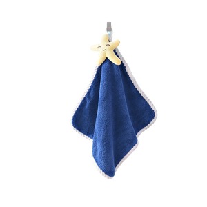 Kids Bath Towels Square 30x30 Cm <b>Soft</b> Coral Fleece Hand Towel For Children And Babies Skin Friendly Gift - Product Image 5
