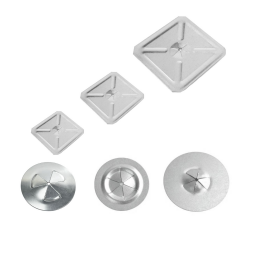 Rondelles carrées plates résistantes à la corrosion, rondelles carrées en acier durables pour l'isolation des murs extérieurs des bâtiments - Product Image 5