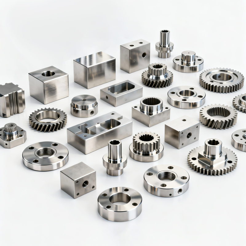 Titanium Parts CNC Turned Custom Metal