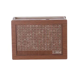 Tiền Mặt Đồng Xu Retro Tiền Tiết Kiệm Hộp Với Counter Tiền Tiết Kiệm Bằng Gỗ Hộp Tiền Con Heo Đất Ngân Hàng Cho Trẻ Em Và Người Lớn