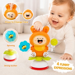 Jouet Montessori à ventouse pour chaise haute, jouet sensoriel pour bébés, développement de la motricité <span class=keywords><strong>fine</strong></span>, dès <span class=keywords><strong>10</strong></span> <span class=keywords><strong>mois</strong></span> - Product Image 1