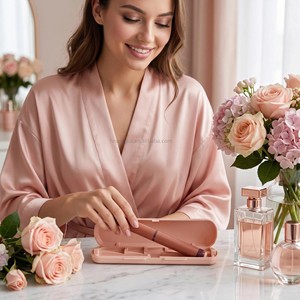 60IU Pink Rose <b>Gold</b> Luxury Reusable Injection <b>Pen</b> with Premium Gift Box for Skincare Beauty Liquid Dosing Applications - Product Image 2