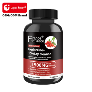 Ingrédients personnalisés, capsules de berbérine Shecome, favorisent la santé du métabolisme chez les adultes, complément de berbérine pour la santé - Product Image 1