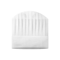 Chapeau de chef rond jetable en non-tissé, produits de sécurité