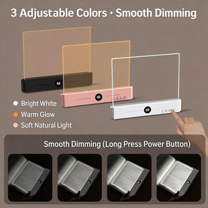 Luz de Lectura Plana para Libros, Luz LED para Leer en la Cama por la Noche, Iluminador de Página Completa - Product Image 4