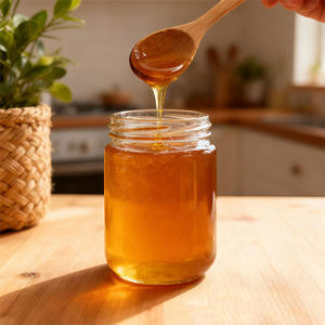 Bocaux en verre en gros avec couvercles, bocaux de stockage en borosilicate ambré pour miel et épices, bocaux Mason hermétiques pour aliments, emballage de luxe - Product Image 4