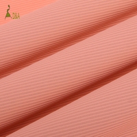 Tela de Punto Acanalado de Doble Cara, Alta Elasticidad, 40s, 155gsm, Suave, 76% Nailon, 24% Elastano, Secado Rápido, Transpirable, Elástica, para Yoga