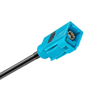 Câble adaptateur d'antenne de voiture Fakra Z vers prise RCA femelle pour caméra de recul