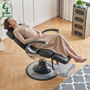 Poltrona da Barbiere Elettrica di Lusso Jincheng con Rotazione a 360 Gradi, Pieghevole e Portatile, in Pelle, per Salone e Parrucchiere - Product Image 2