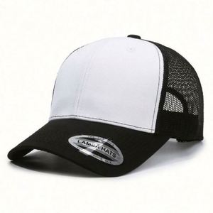 Gorra Trucker Clásica Lisa de 6 Paneles de Alta Calidad Personalizada al por Mayor, Unisex, con Cierre a Presión, Malla, para Negocios, con Logotipo Personalizado Común - Product Image 5