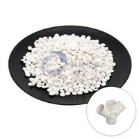 Plastique industriel, matière première vierge et recyclée, granulés de PVC, composé de PVC pour raccords de tuyaux en PVC