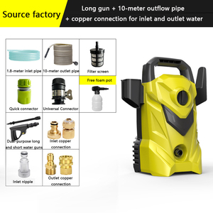 Mesin Cuci Mobil Vertikal Bertekanan Tinggi Genggam Portabel Otomatis Penuh Pistol Semprot Air Pompa Air - Product Image 4