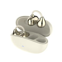 Écouteurs sans fil à conduction osseuse TWS Open Ear pour le sport, avec puce JL 5.3, étanchéité IPX5, contrôle tactile et affichage LED