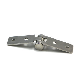 Bisagra abatible de acero inoxidable 304, 80x16x1,5mm, bisagra plana industrial para caja eléctrica, puerta de armario, ventana - Product Image 4