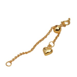 S925 <b>Silver</b> DIY Necklace & Tail <b>Chain</b> Bracelet Buckle <b>Extended</b> Baby <b>Chain</b> with Thick Pearl Jewelry Findings & Components - Product Image 4