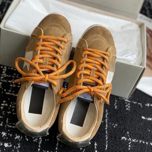 Zapatillas Deportivas de Diseño con Parte Superior de Malla Blanca, Clásicas, Transpirables, Antideslizantes, Cómodas, Estilo Urbano Dorado - Product Image 4