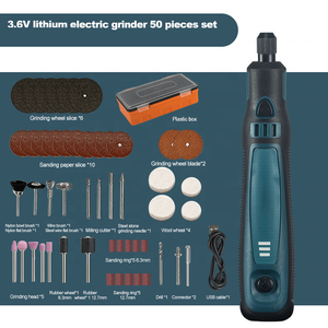 Ananke Tools DIY Portable Mini Electric Grinder 700mAh Rechargeable Battery <b>Polishing</b> Pen Handheld Variable Speed 15000 RPM - Product Image 3