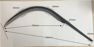 <span class=keywords><strong>Palm</strong></span> liềm dầu cọ thu hoạch cắt cây Chopper cắt tỉa xử lý nhiệt dầu cọ thu hoạch liềm - Product Image 2