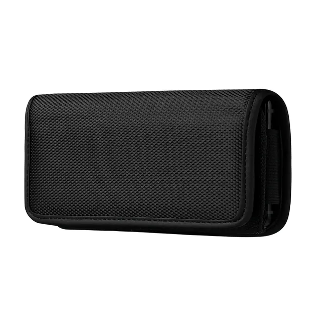Universal Phone Belt Clip Waist Bag For iPhone 16 15 14 Pro Max Samsung Huawei Xiaomi Oxford Cloth Nylon Horizontal Holster Case