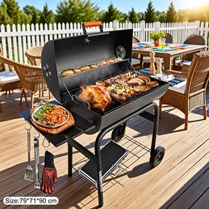 <span class=keywords><strong>Grill</strong></span> Affumicatore BBQ, Griglia a Carbone da Esterno, Kamado Portatile, Barbecue Commerciale a Carbone, Affumicatore BBQ da Esterno, Asado - Product Image 1